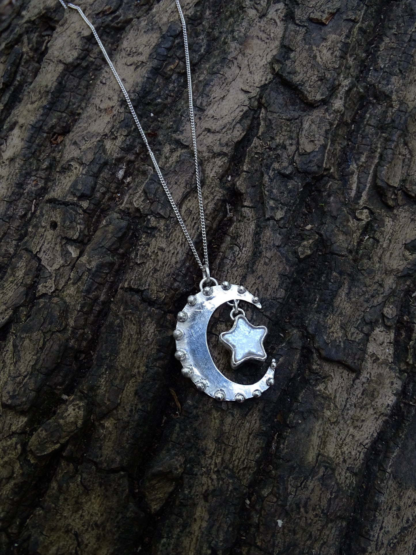 moon + star pendant