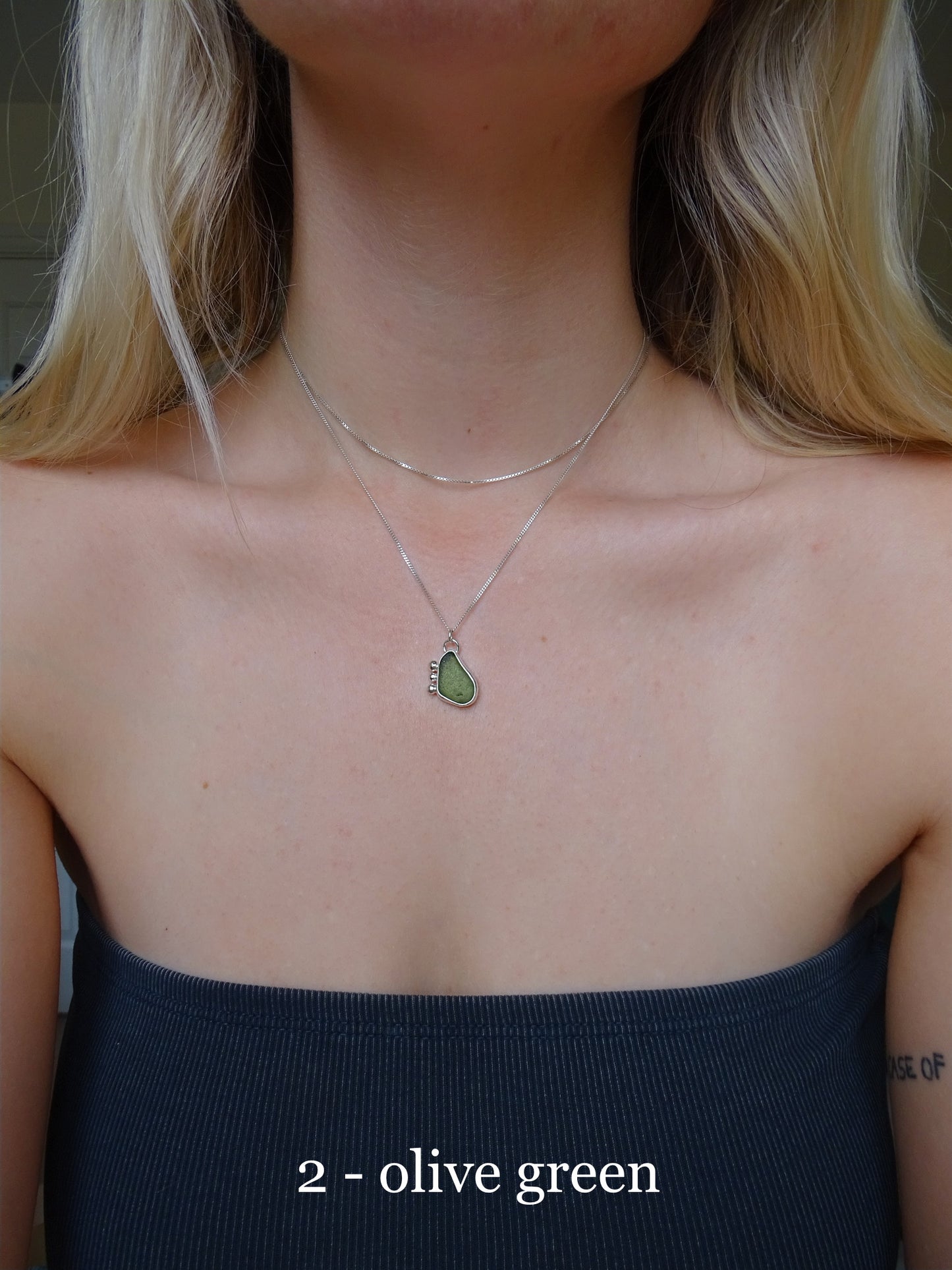 seaglass pendants