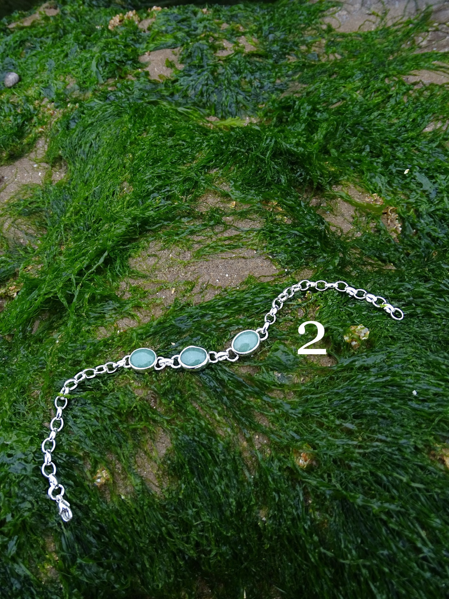 triple stone bracelets