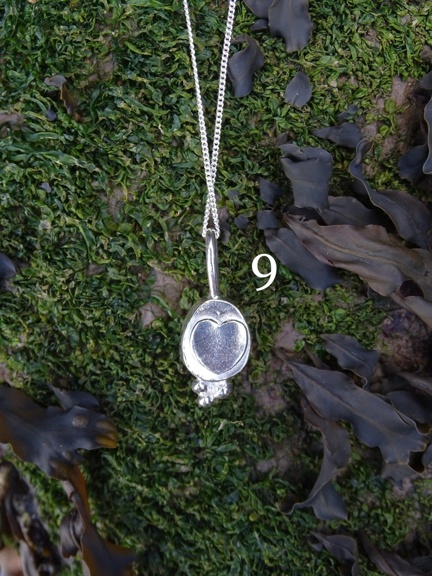 blue seaglass necklaces