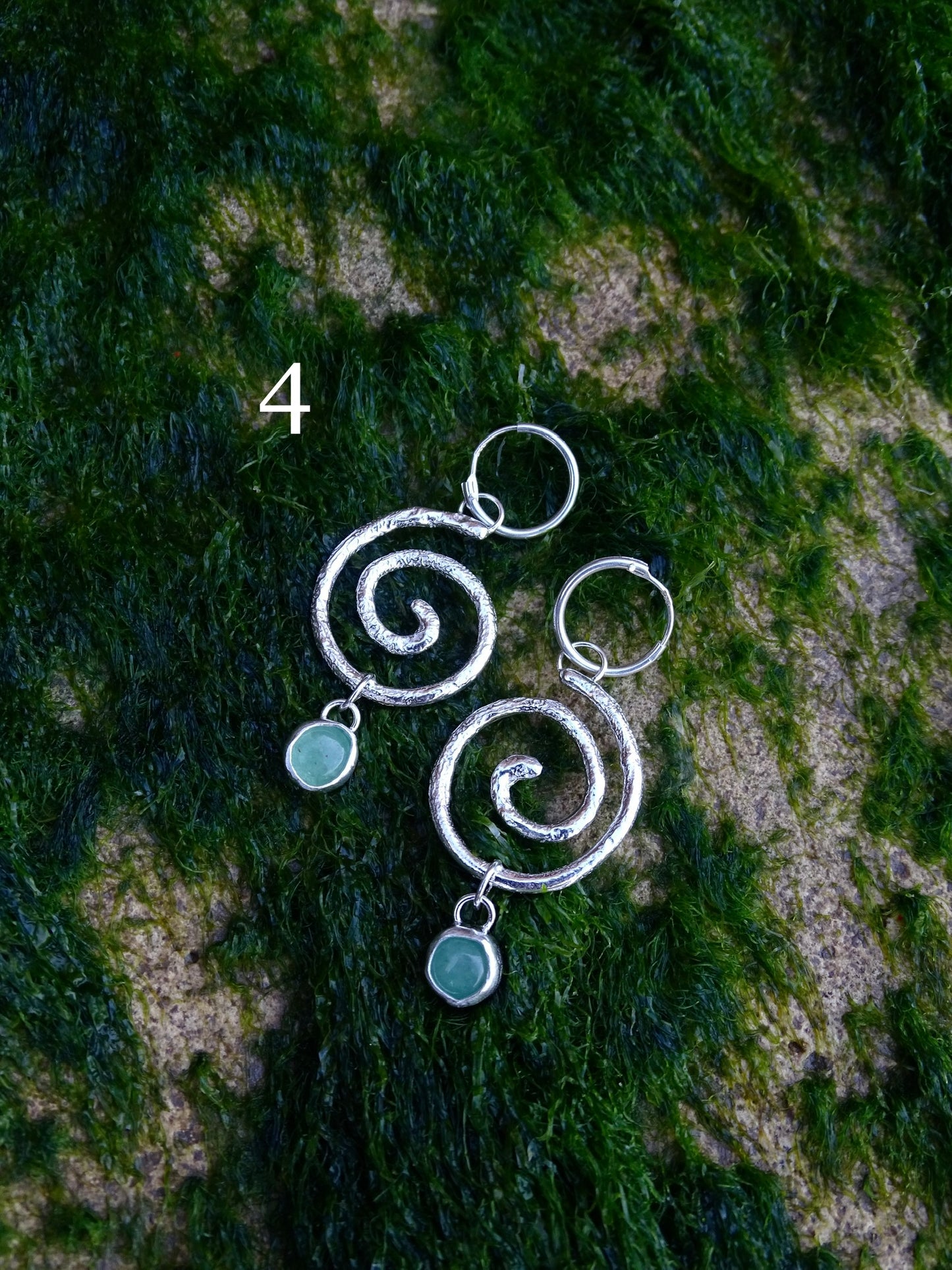 organic earrings
