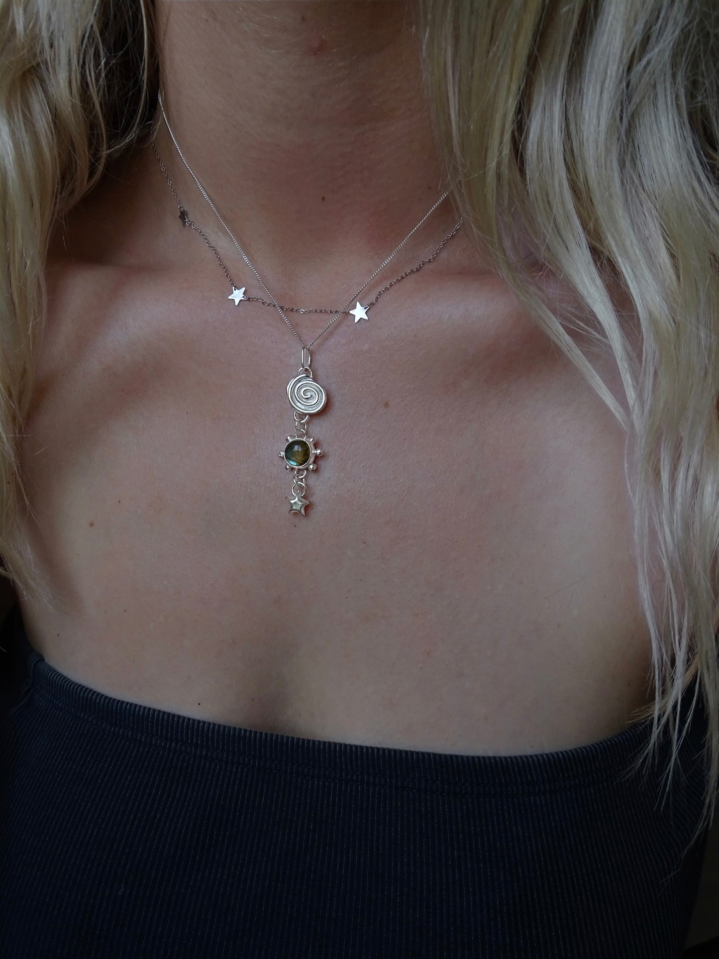 triple drop pendant
