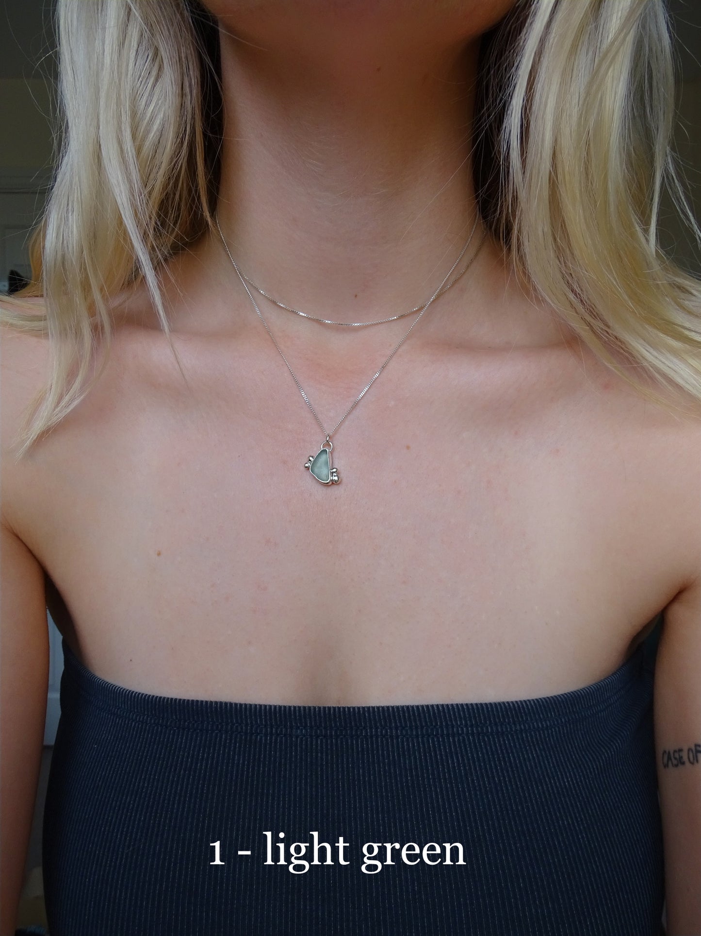 seaglass pendants