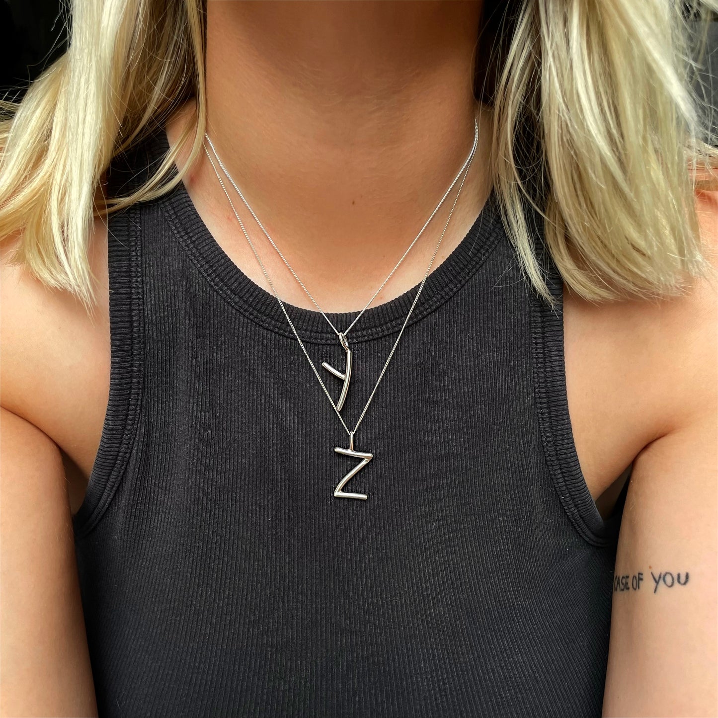 initial pendant • mto