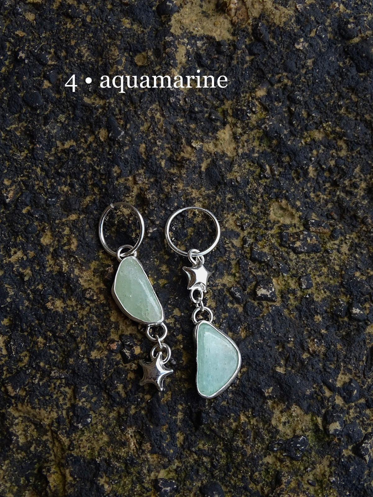 asymmetrical star hoops