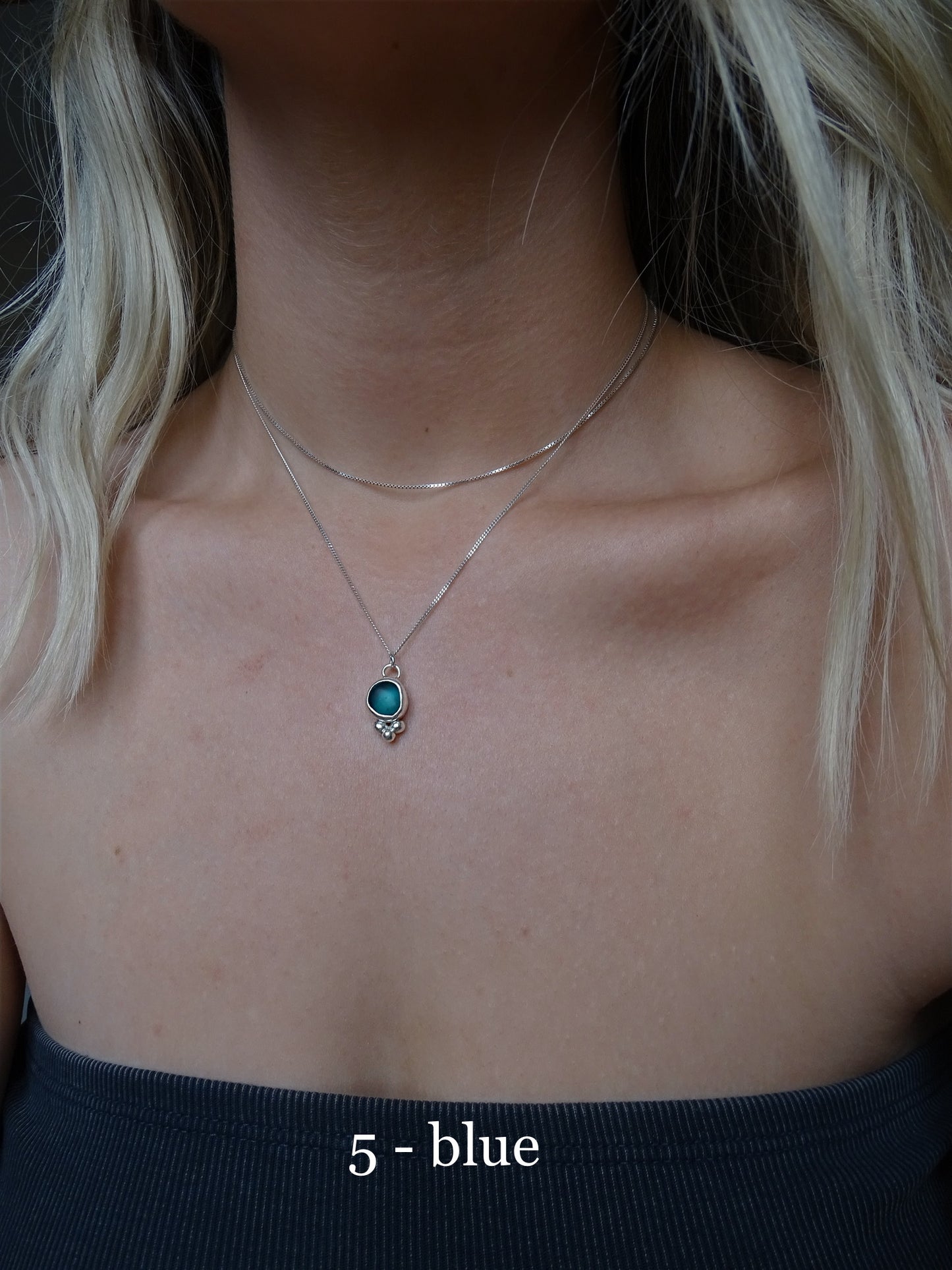 seaglass pendants