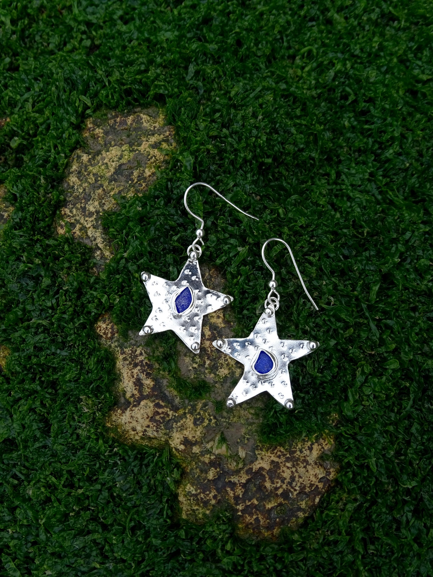 dancing star earrings