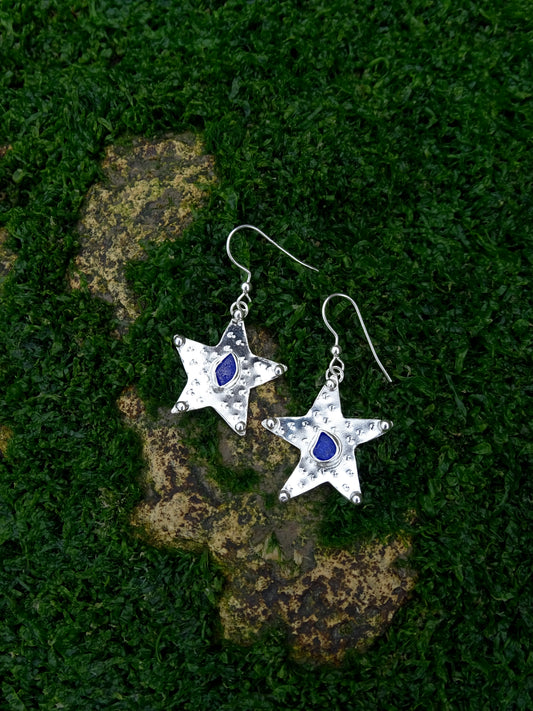 dancing star earrings