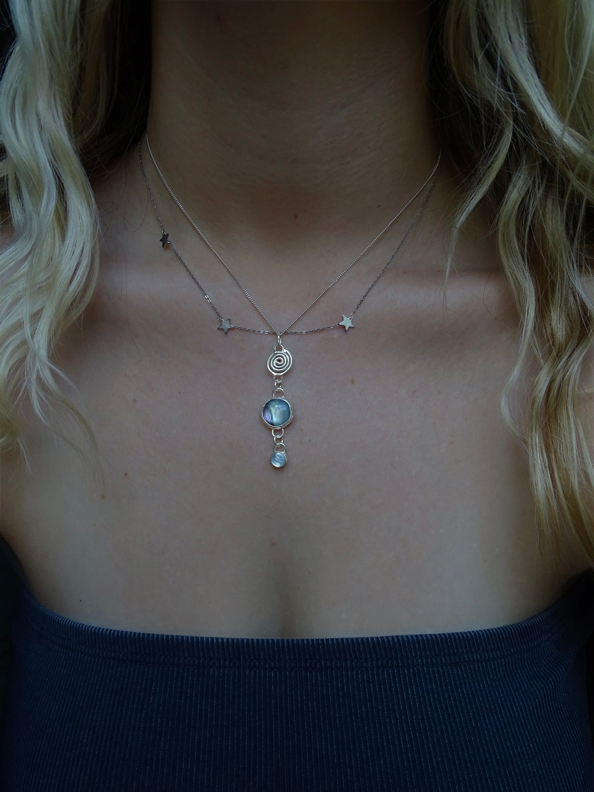 triple drop pendant