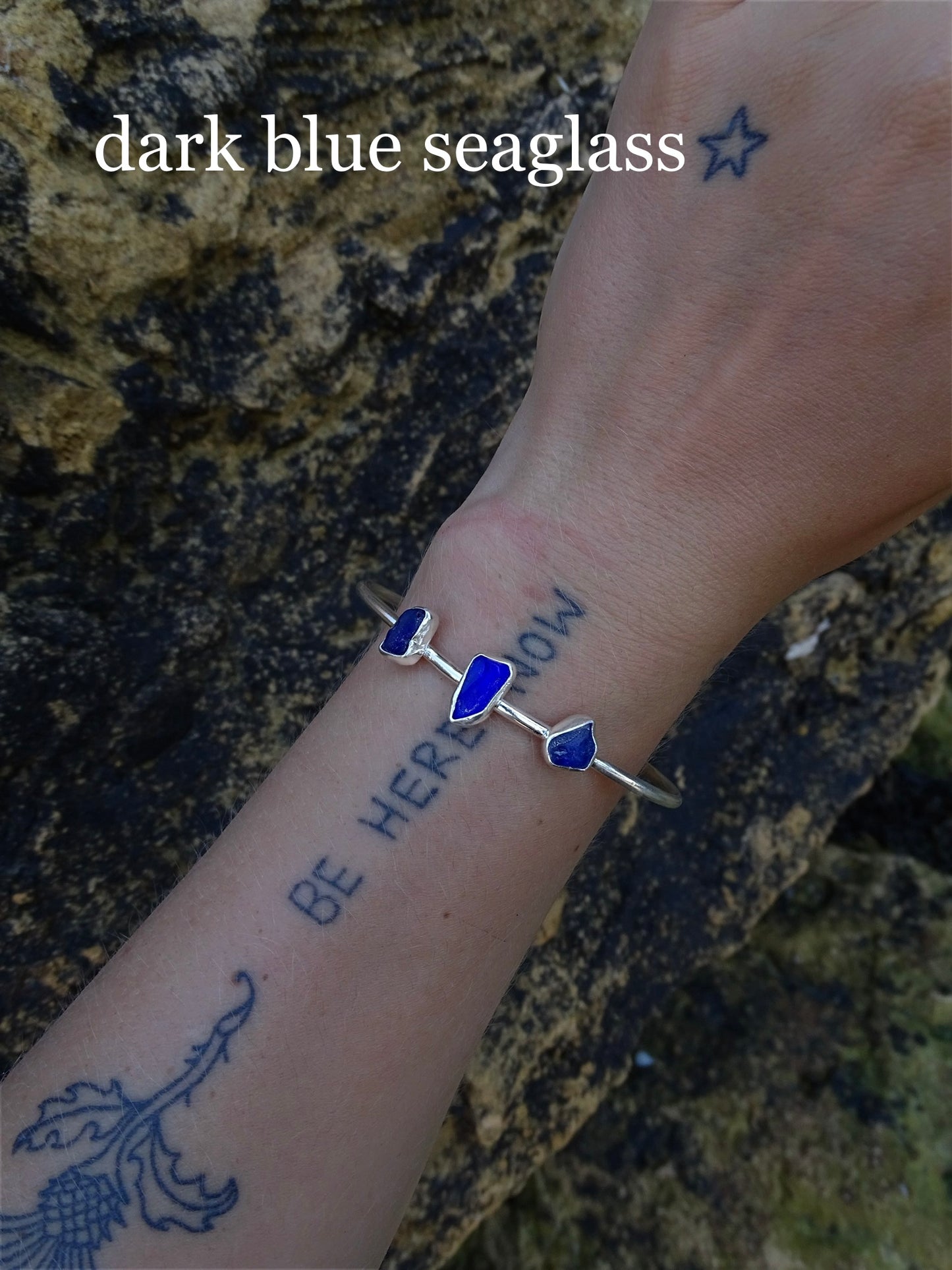 seaglass cuff