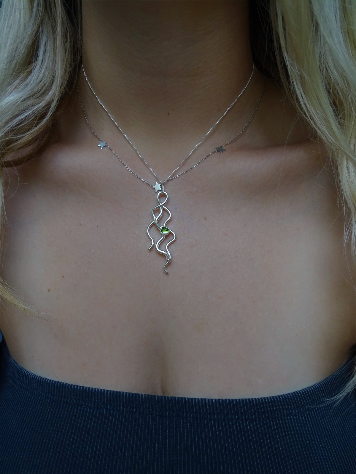 seaweed pendant