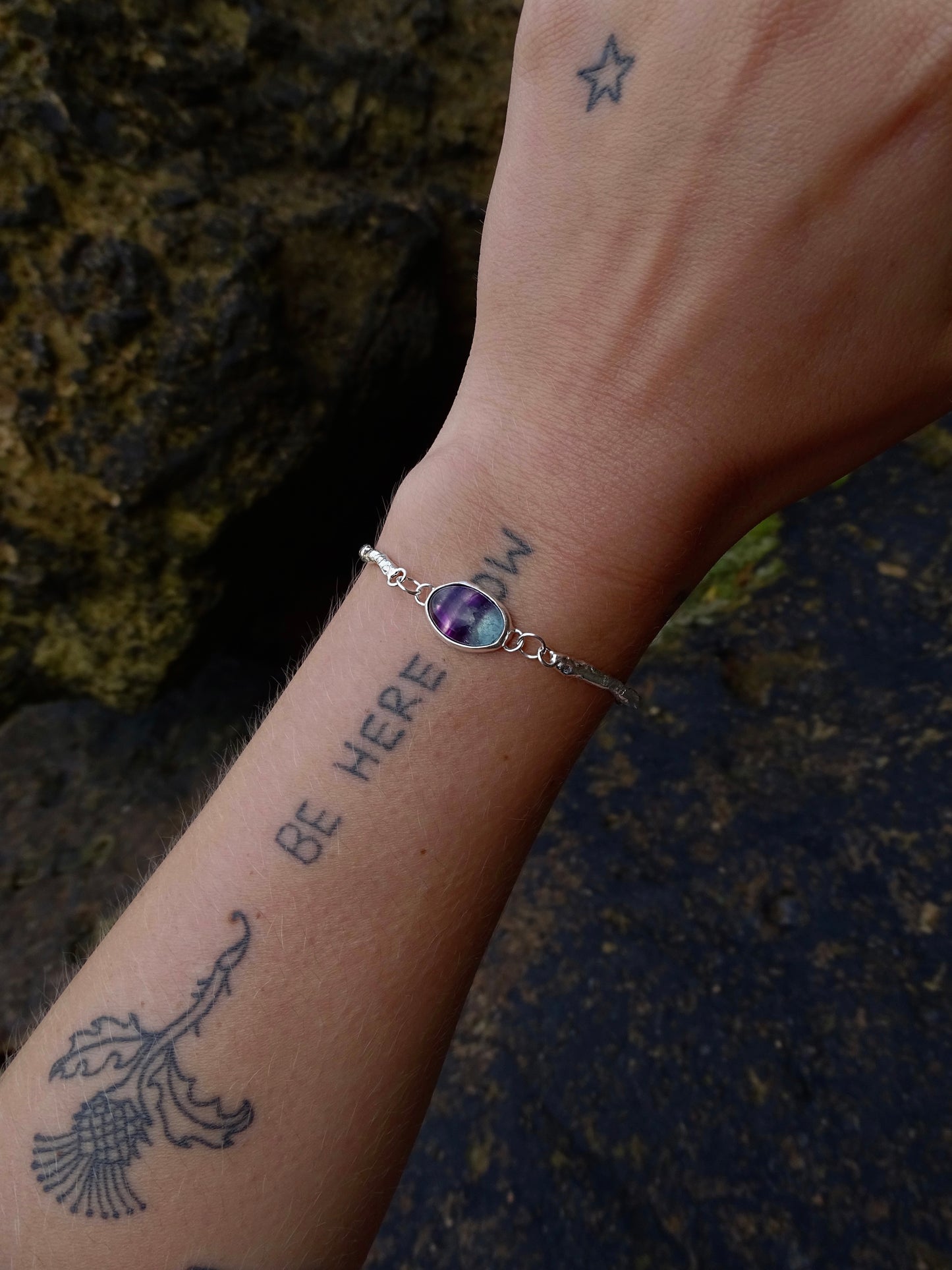 organic lines bracelet