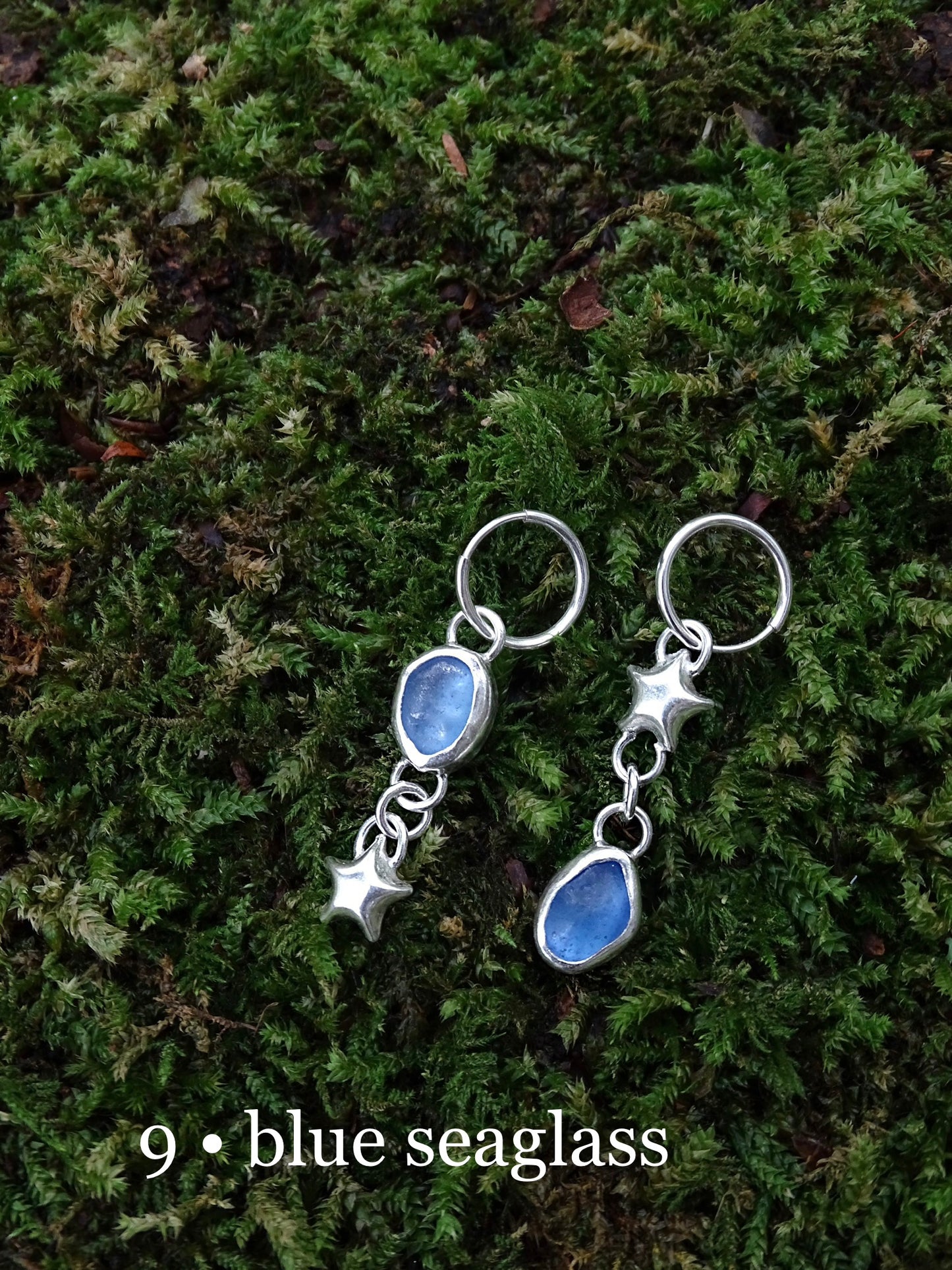 asymmetrical star hoops