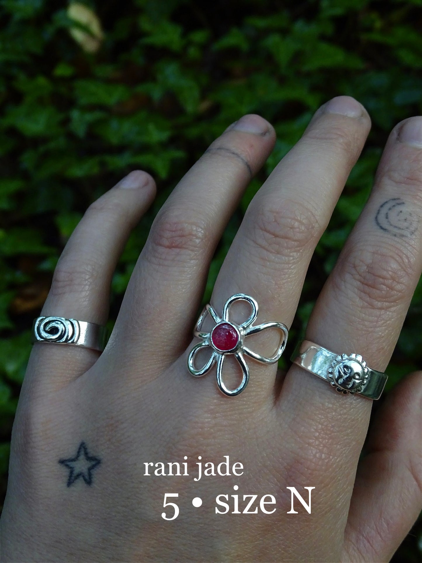 fleur rings • gemstones
