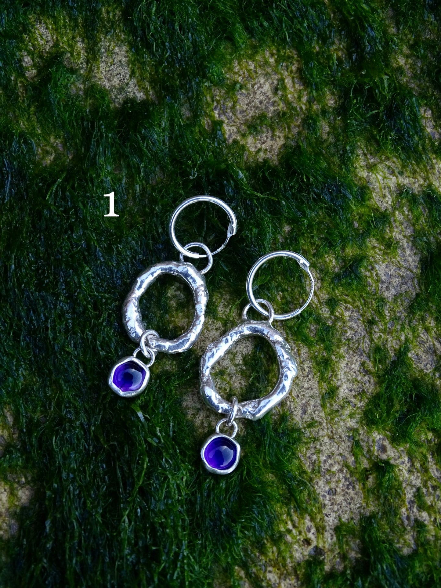 organic earrings