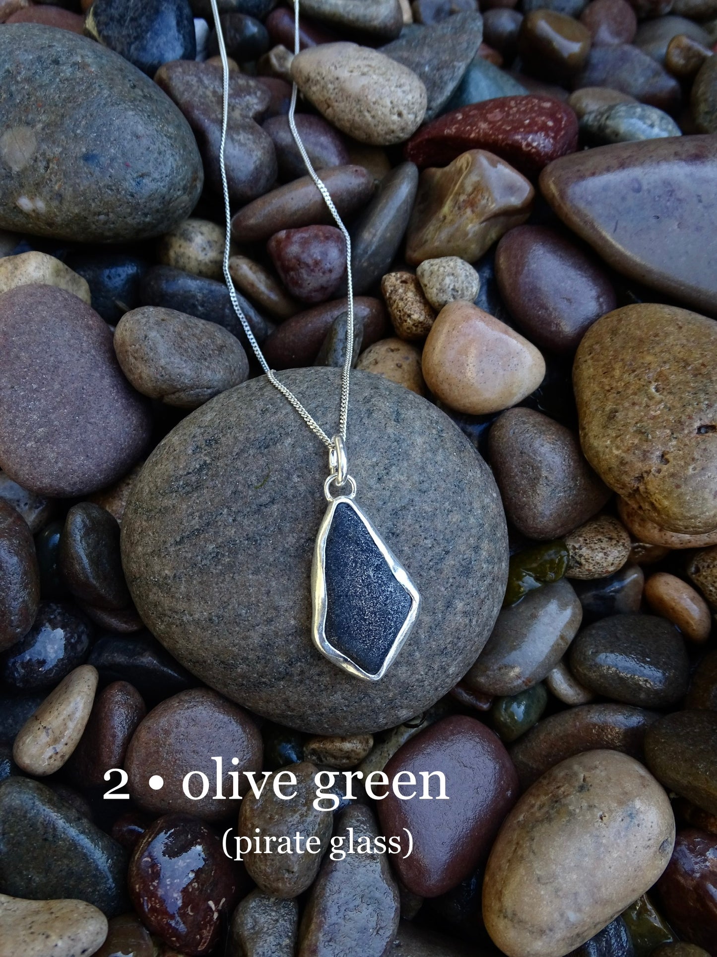 seaglass pendants