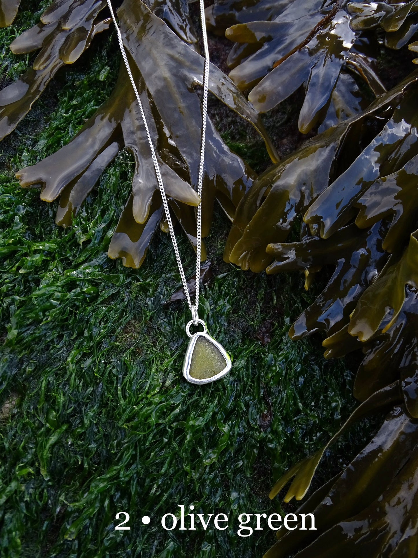 seaglass pendants