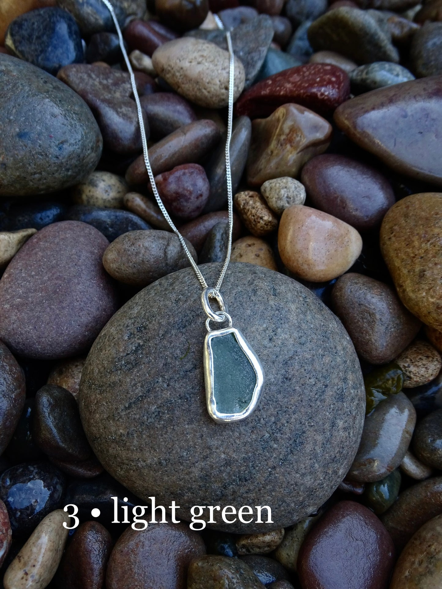 seaglass pendants