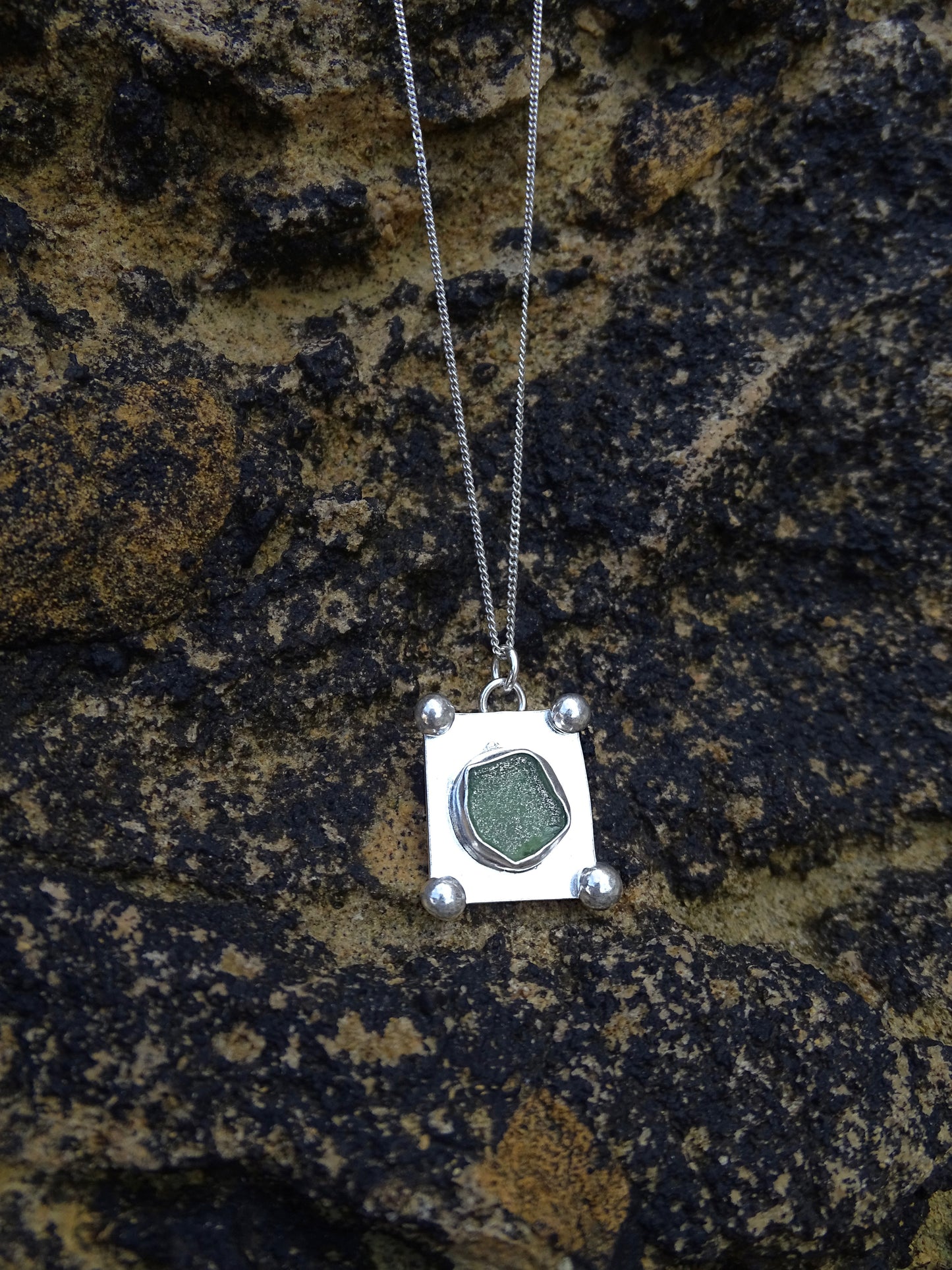 seaglass pendants