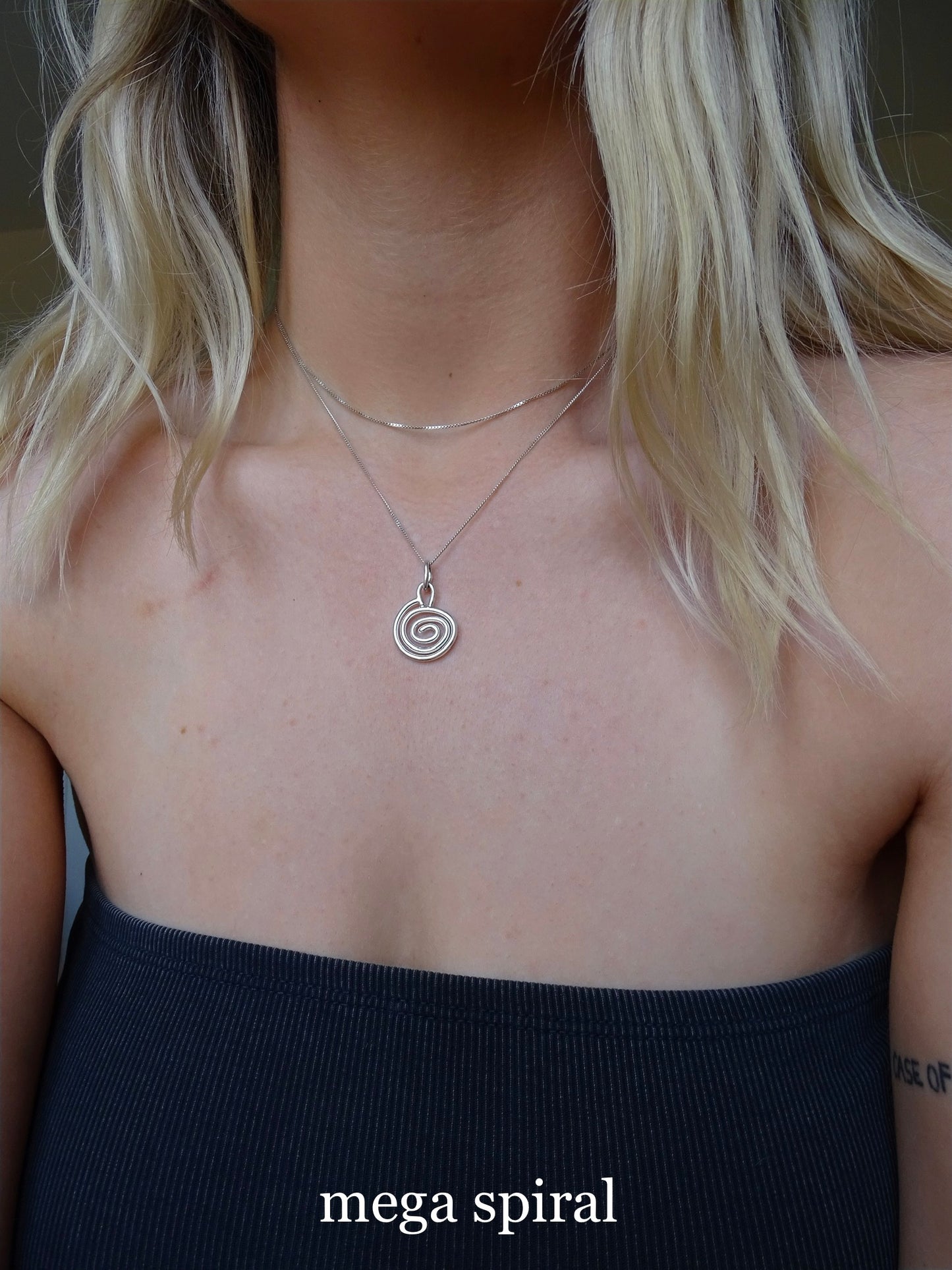 spiral pendant • mto