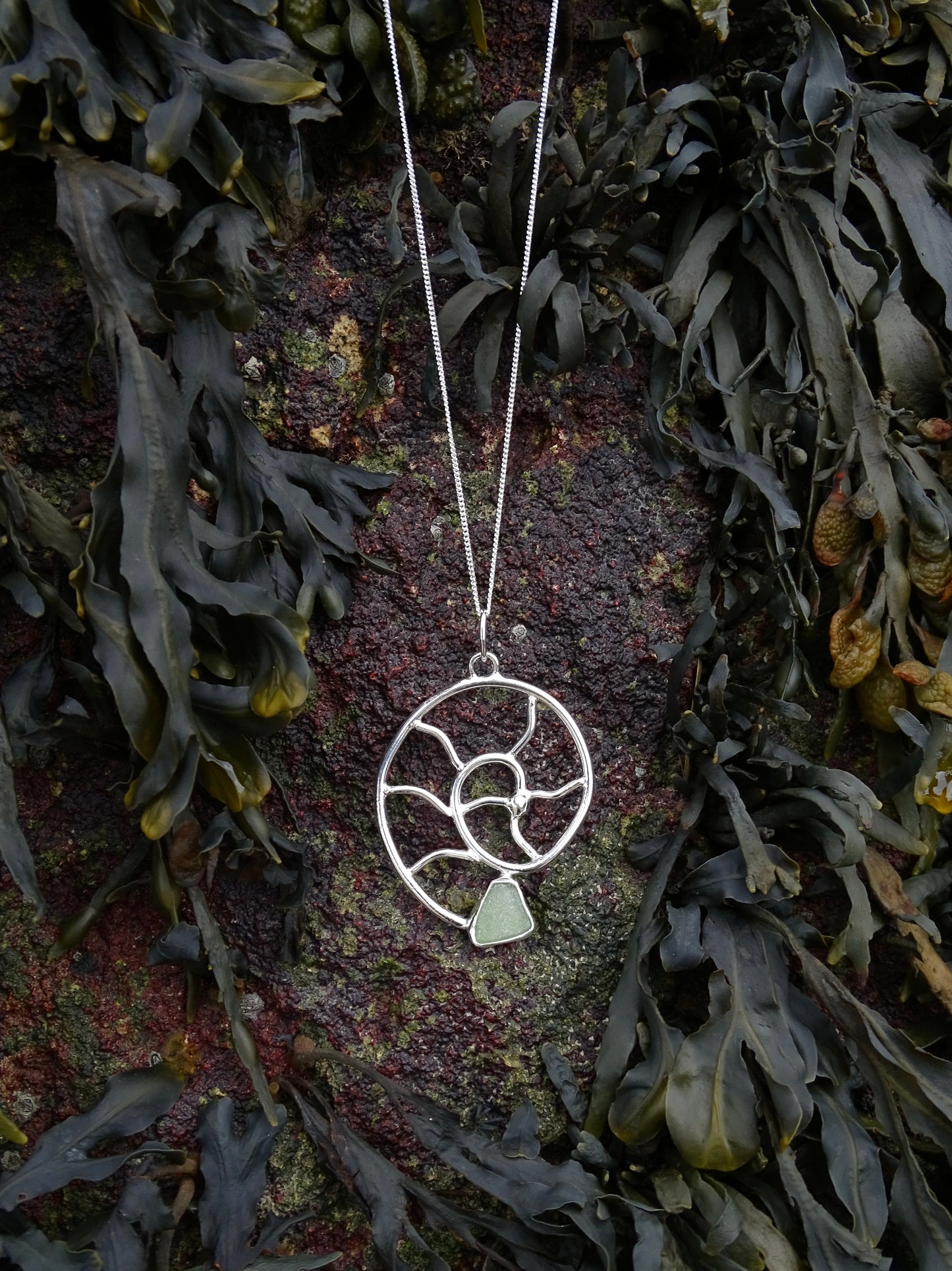 ammonite pendant