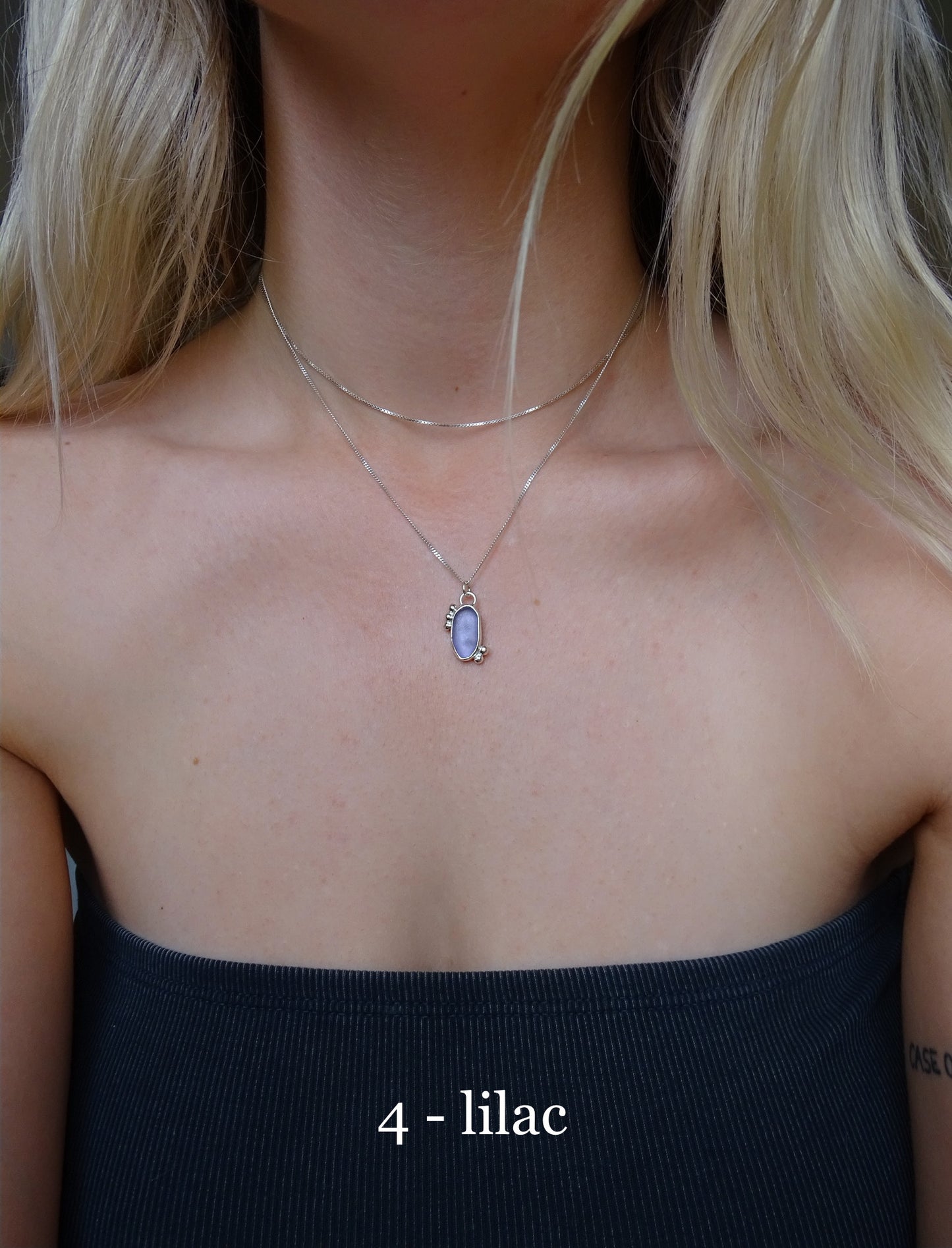 seaglass pendants