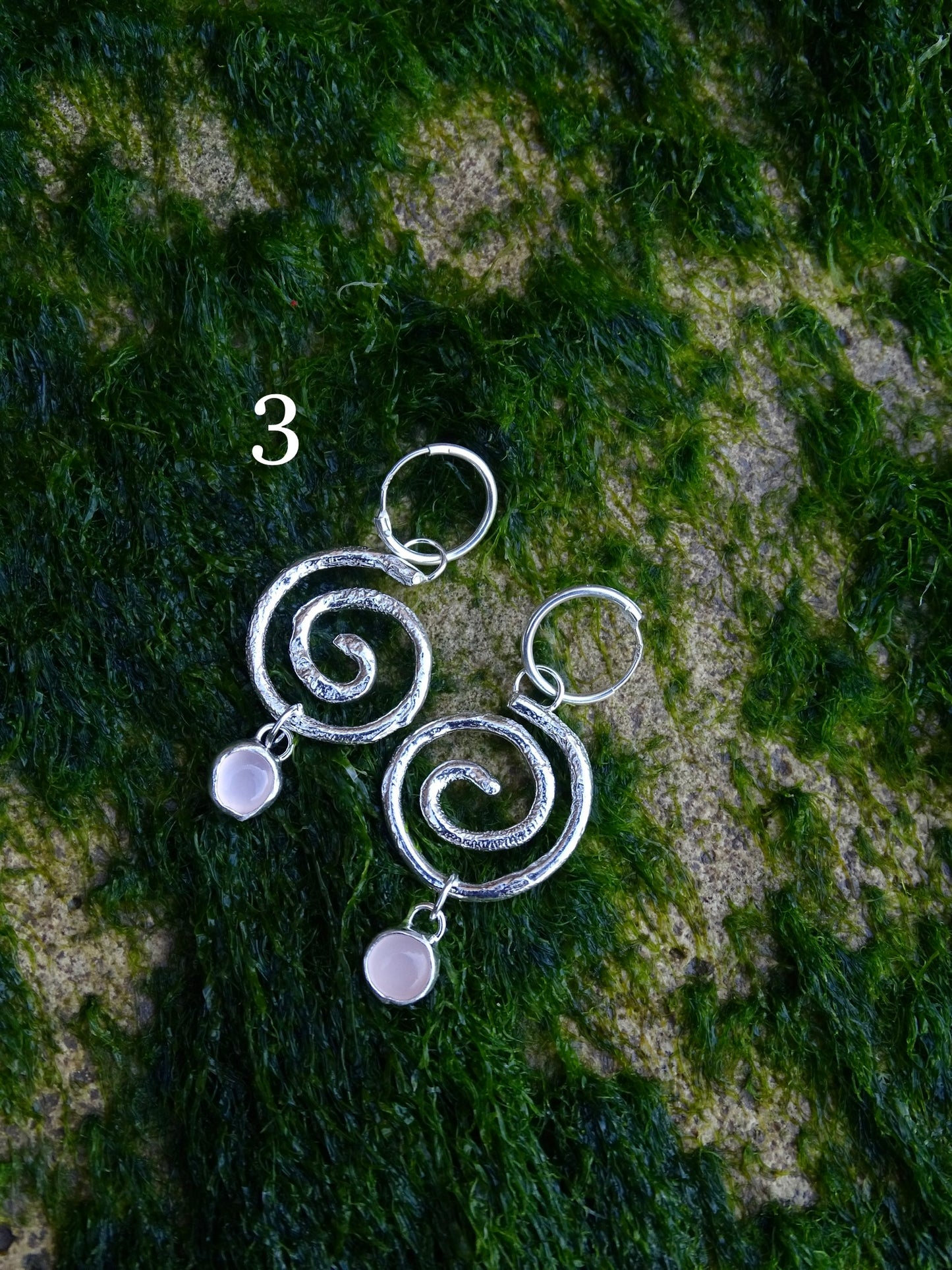 organic earrings