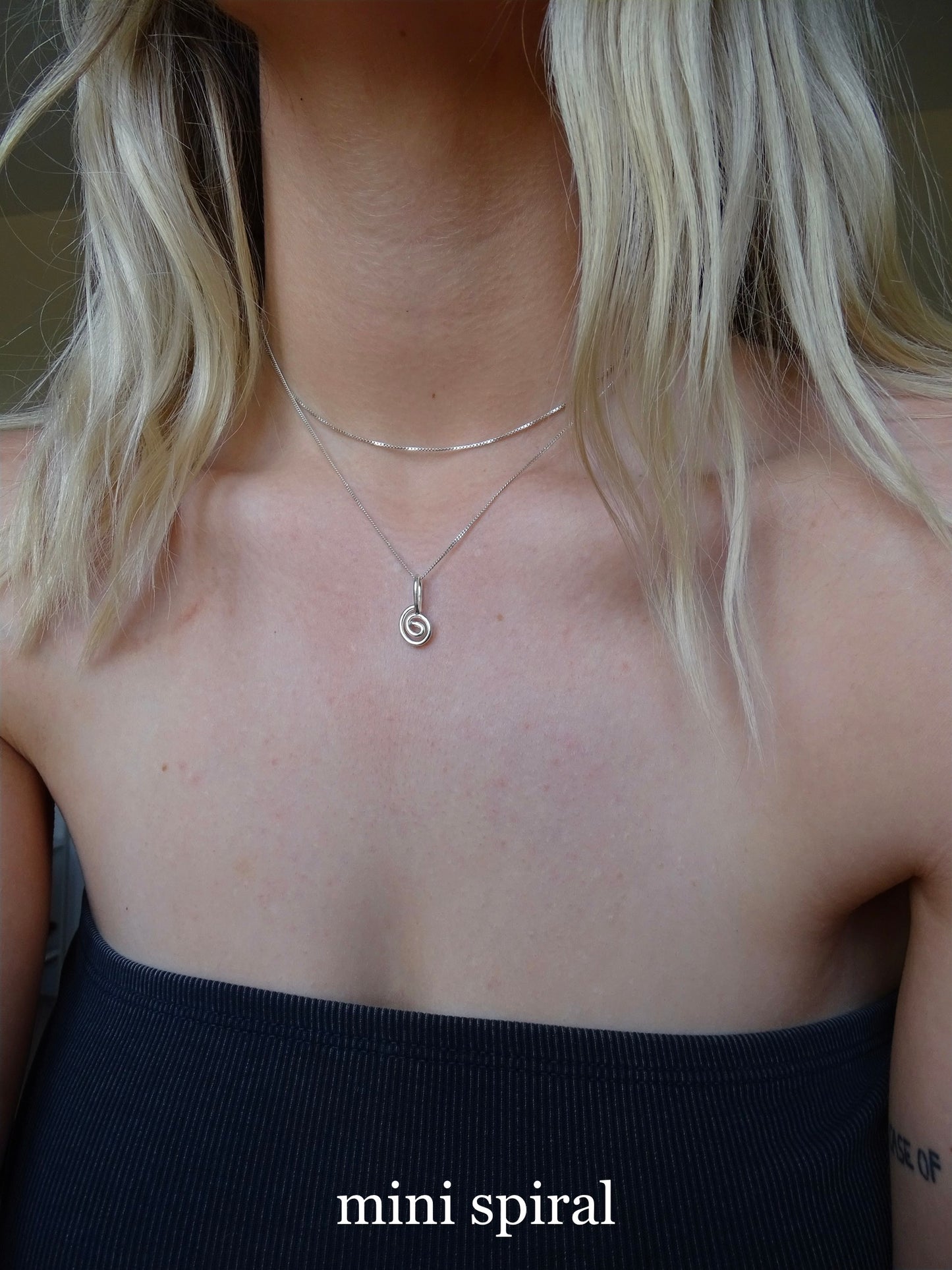 spiral pendant • mto