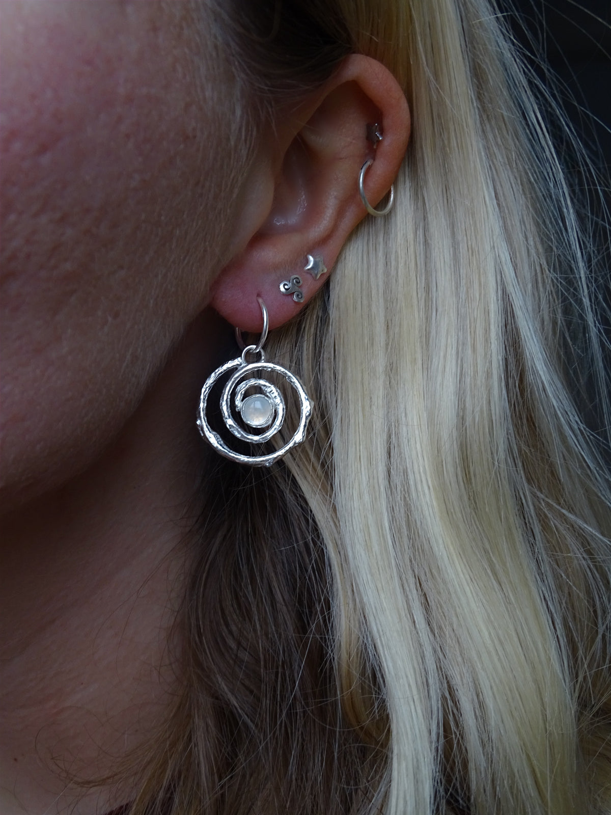 nebula earrings