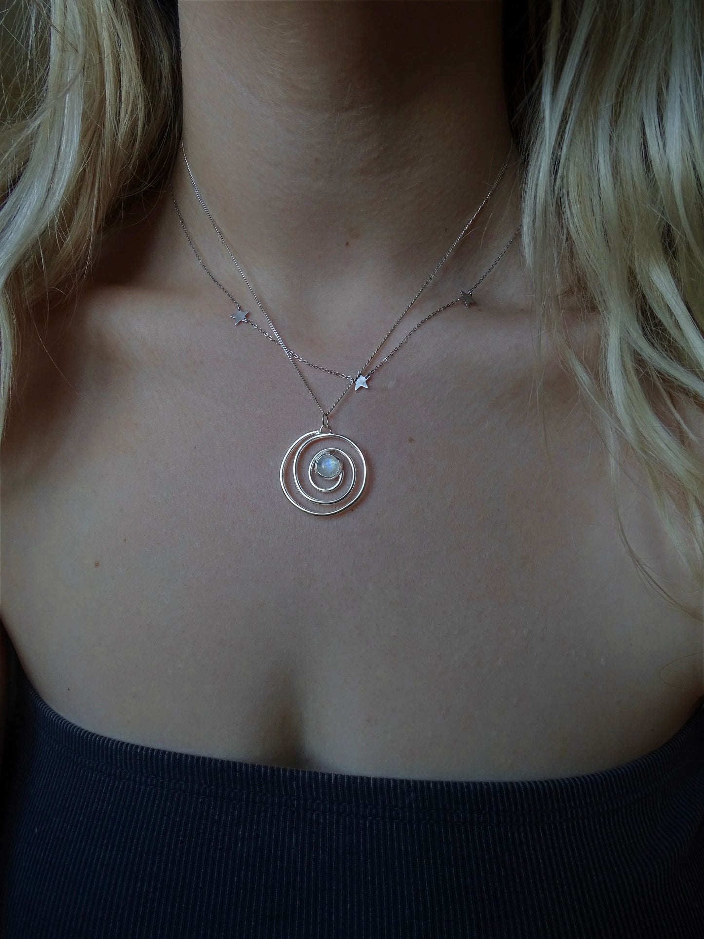 nebula pendants • gemstone • mto