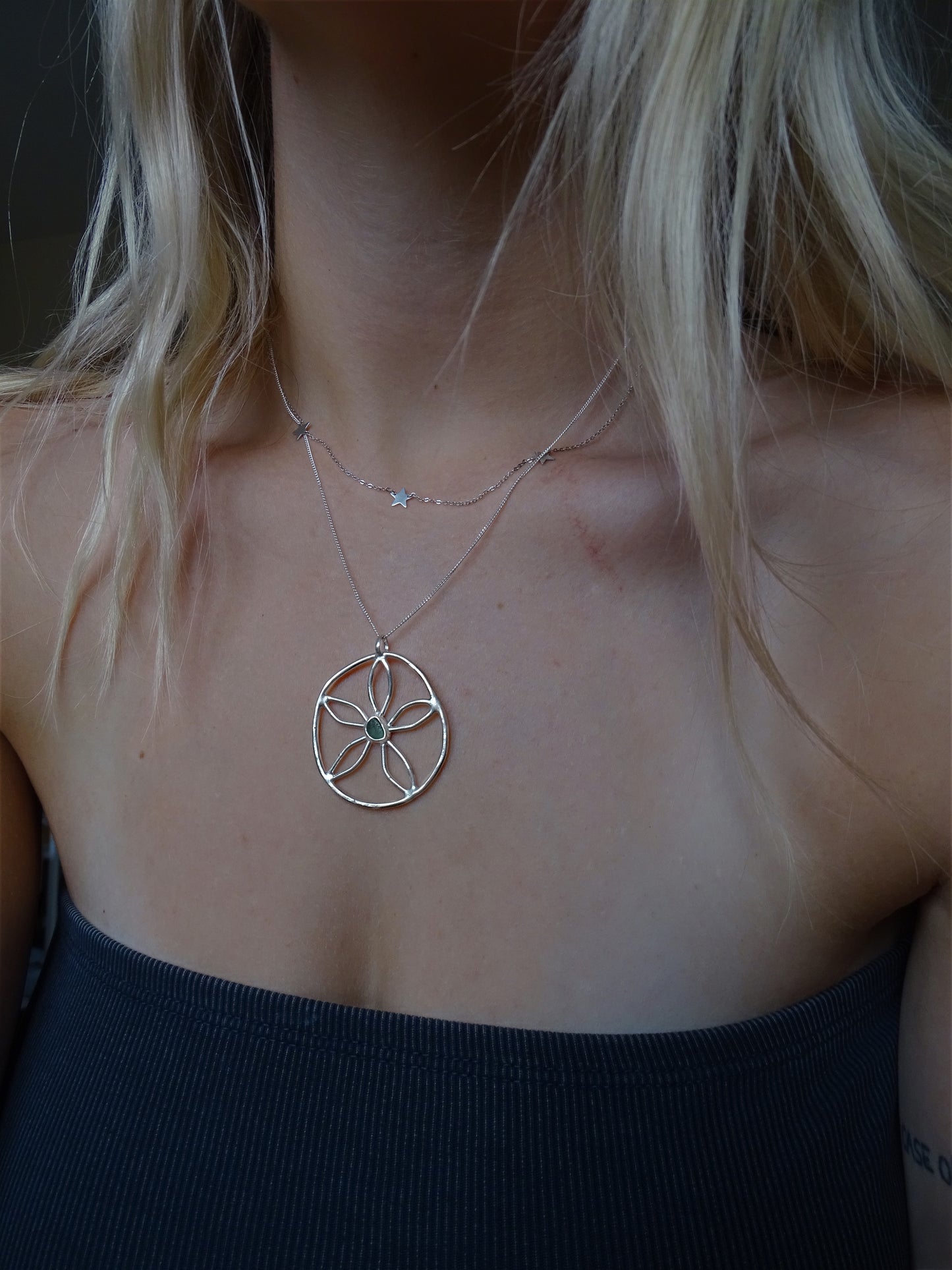 sand dollar pendant