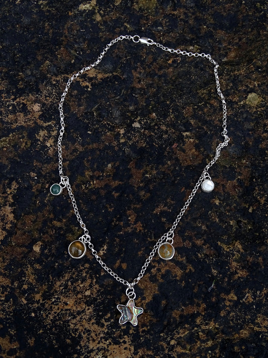 earthy charm necklace