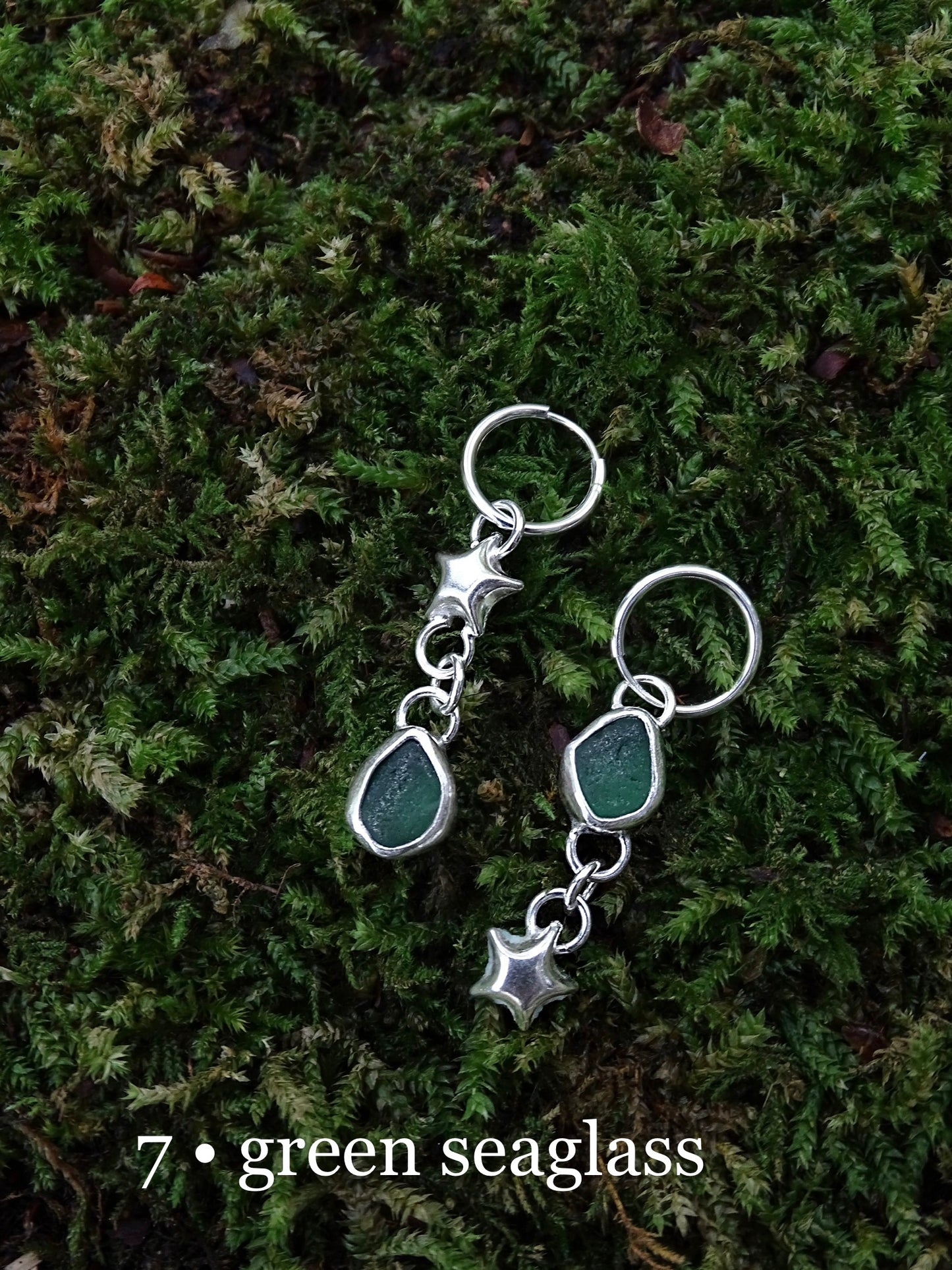 asymmetrical star hoops