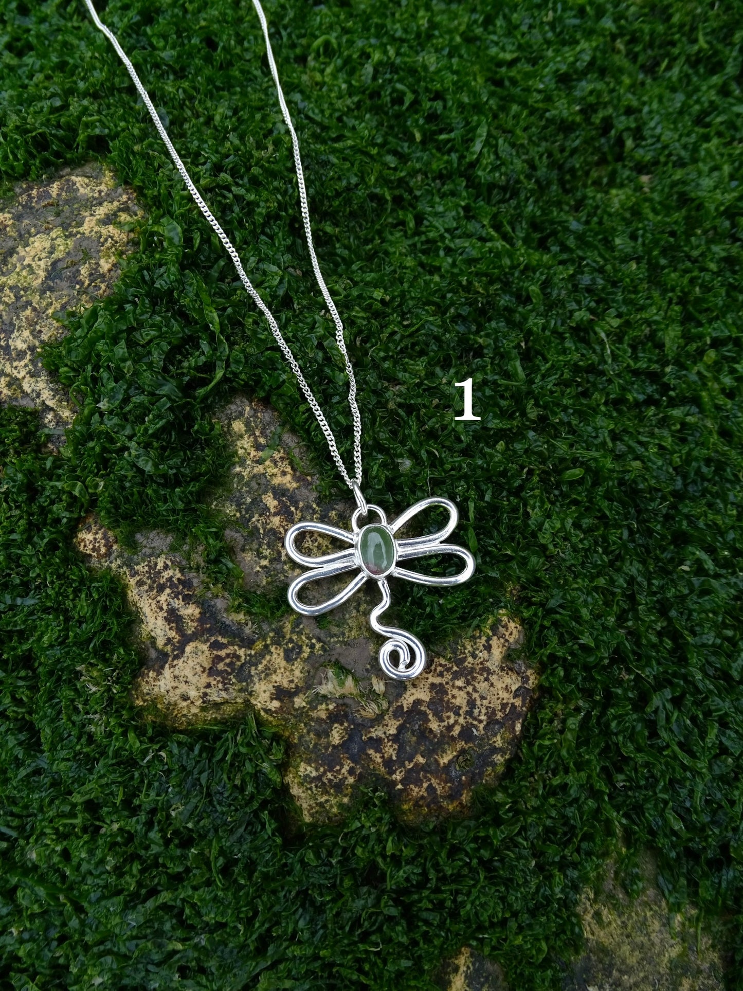 tourmaline fairy pendants