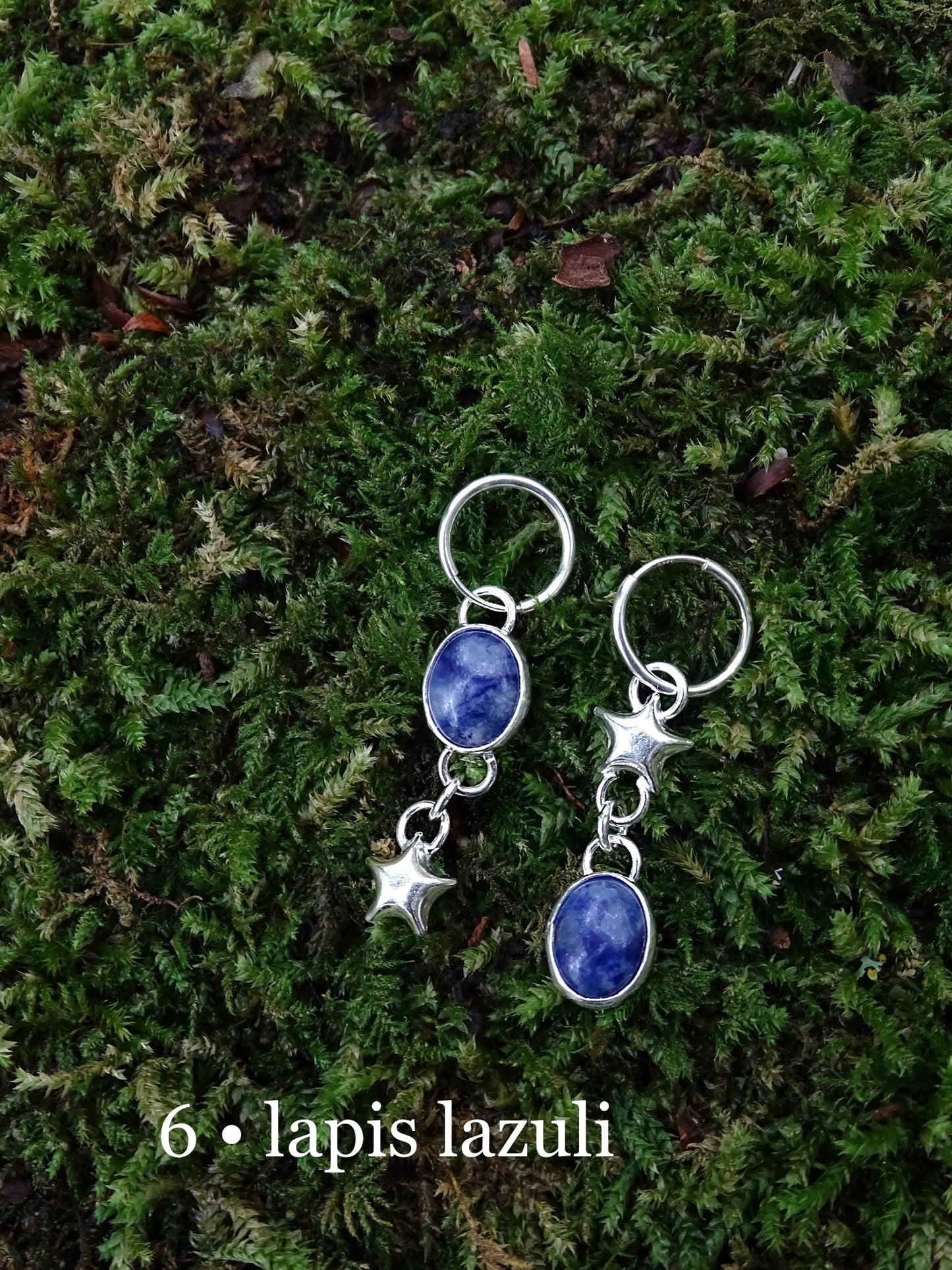 asymmetrical star hoops