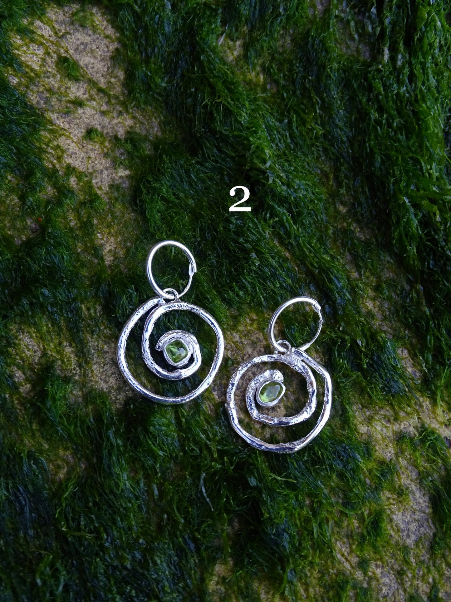 organic earrings