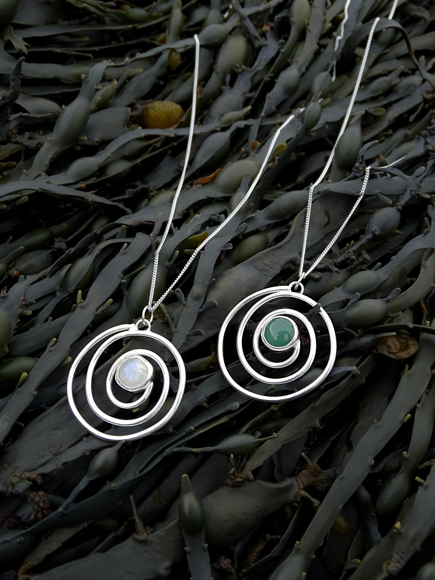 nebula pendants • gemstone • mto