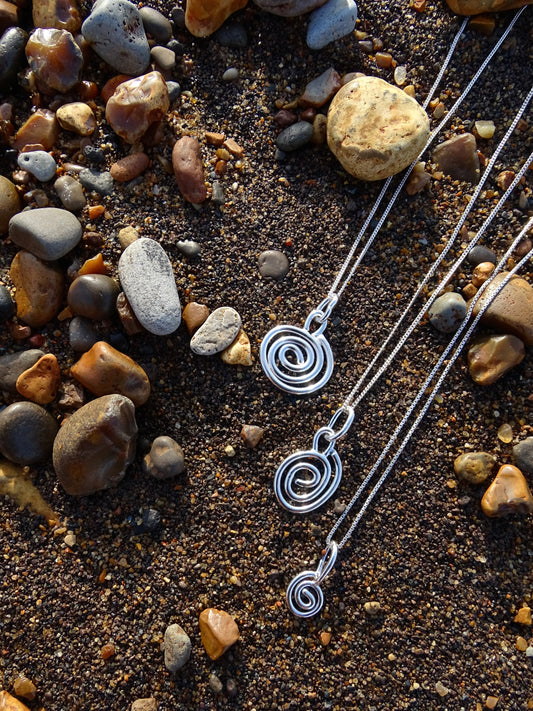 spiral pendant • mto