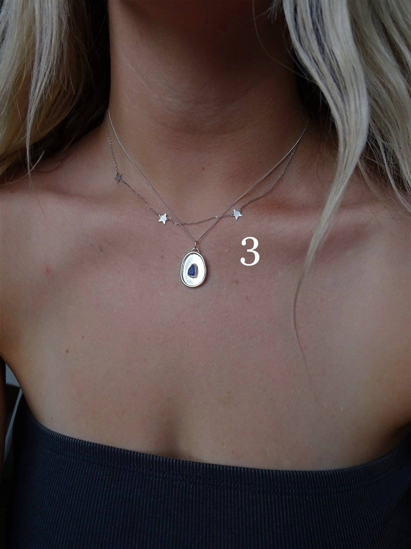seaglass pendants
