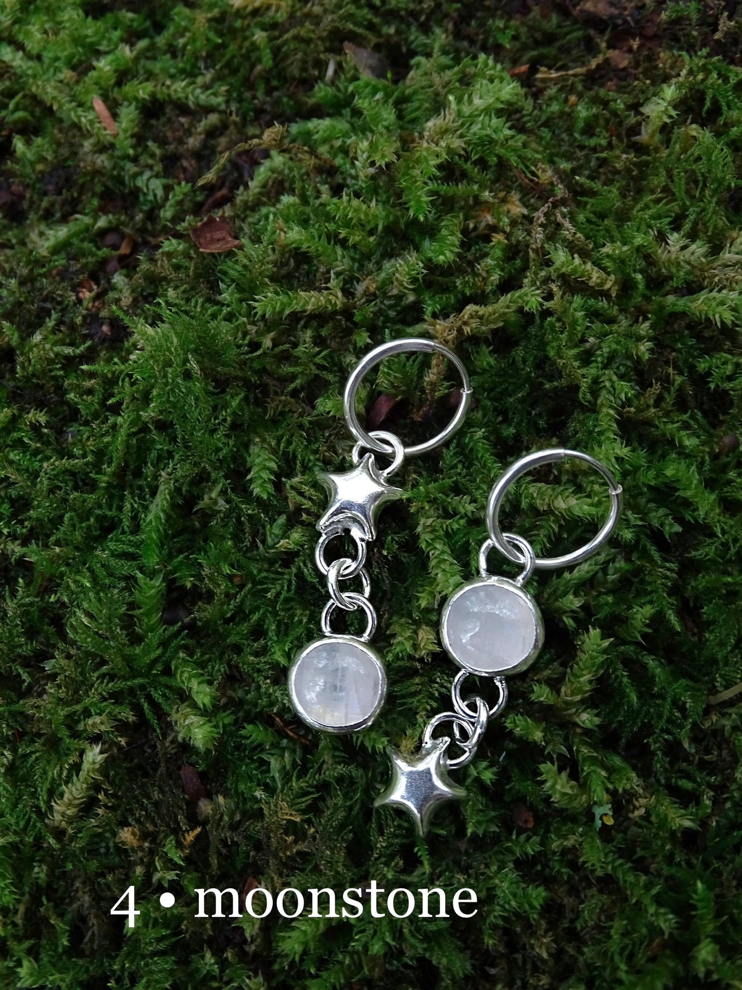 asymmetrical star hoops