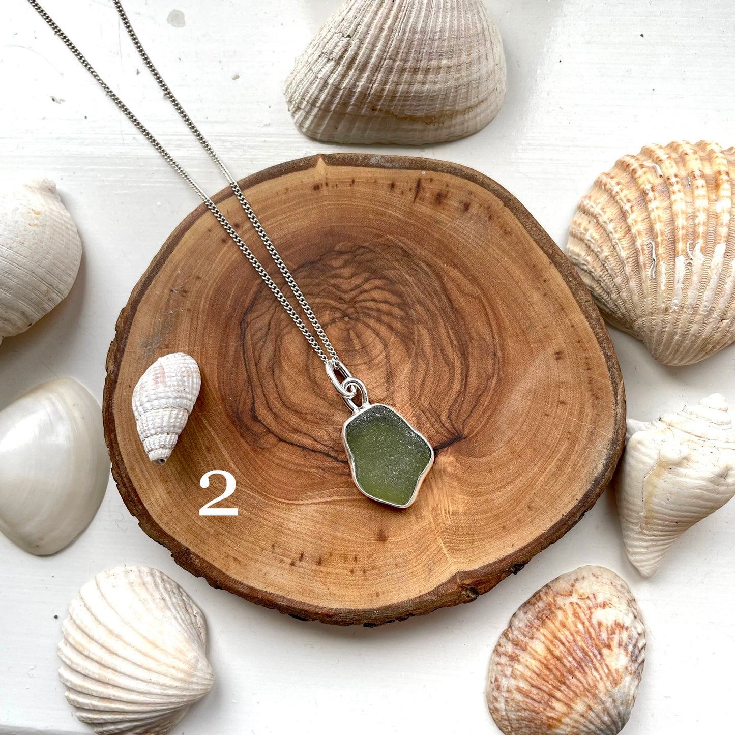 Seaglass Pendants