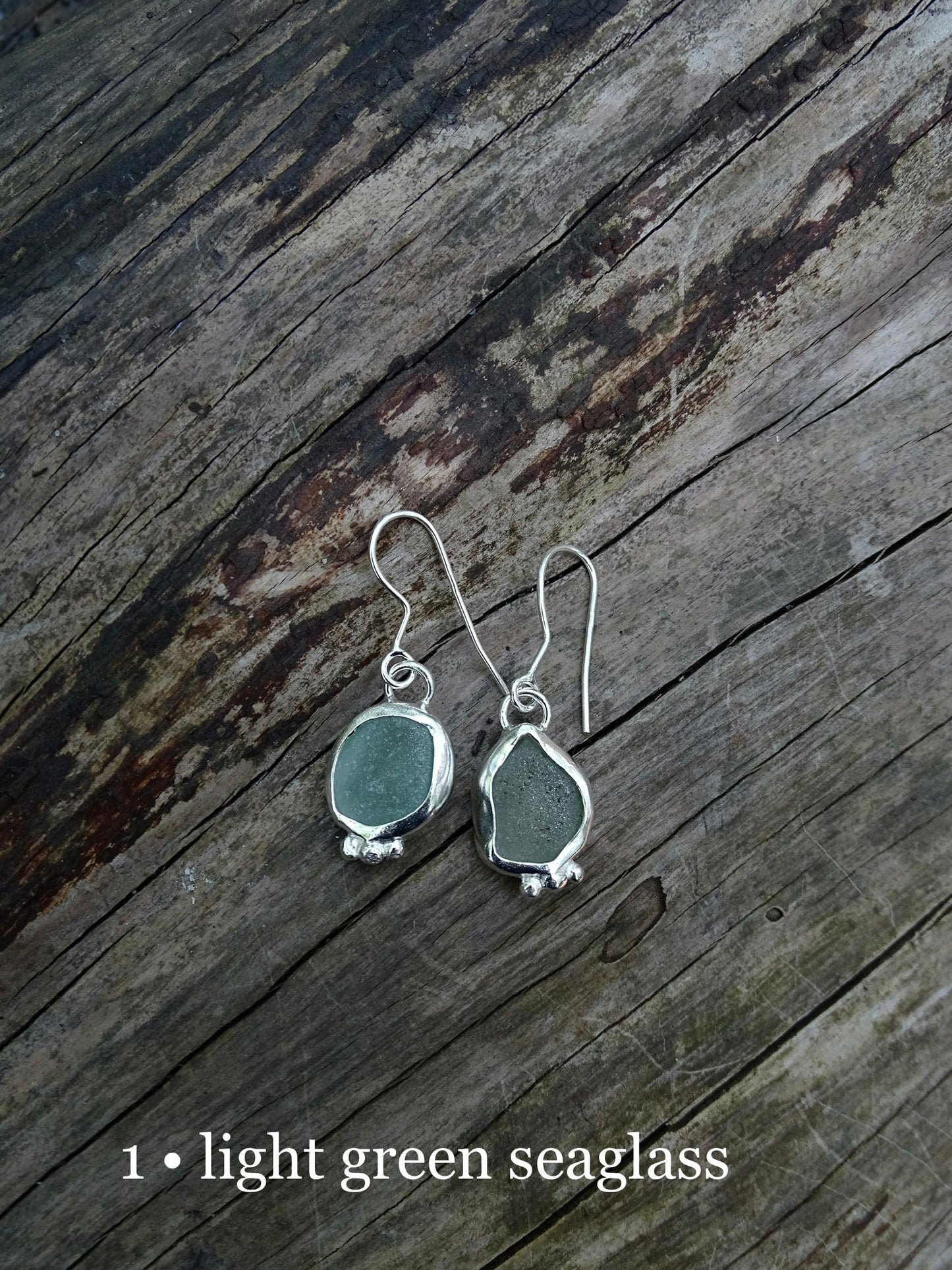 seaglass earrings