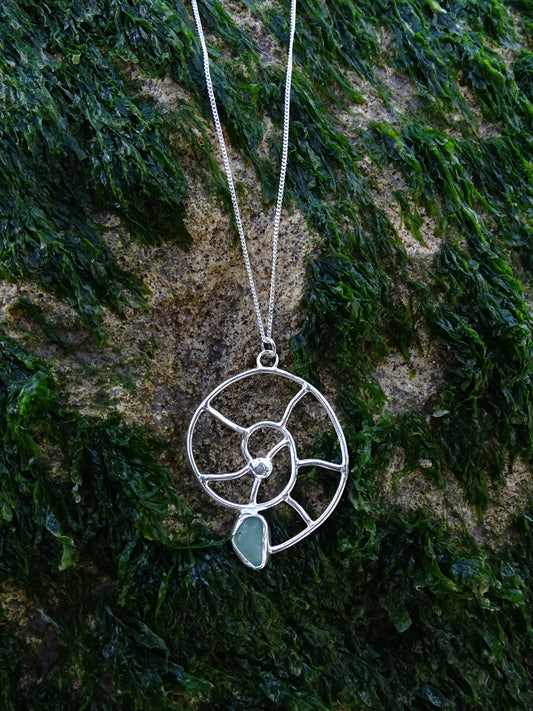 ammonite pendant