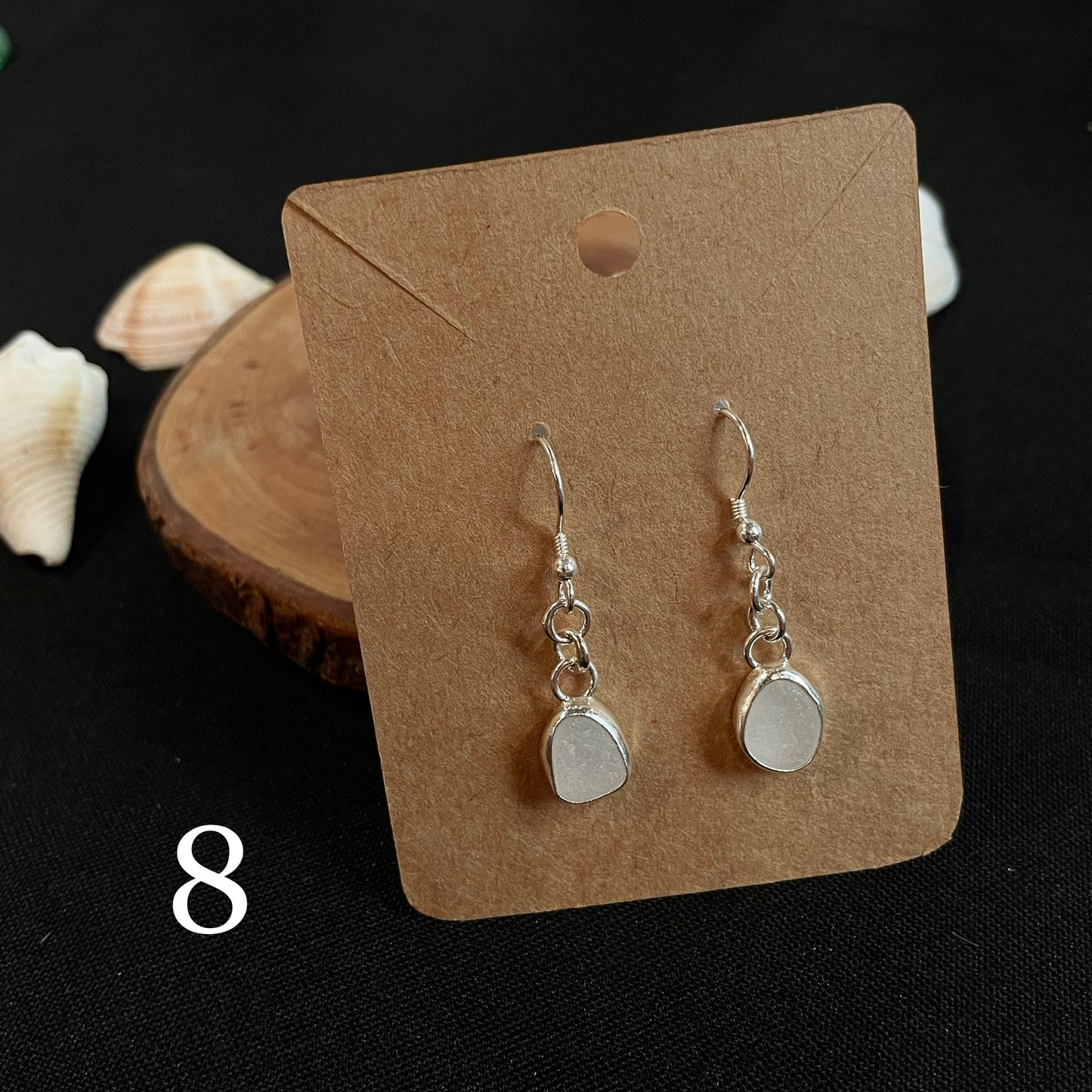 Dangly Seaglass Earrings