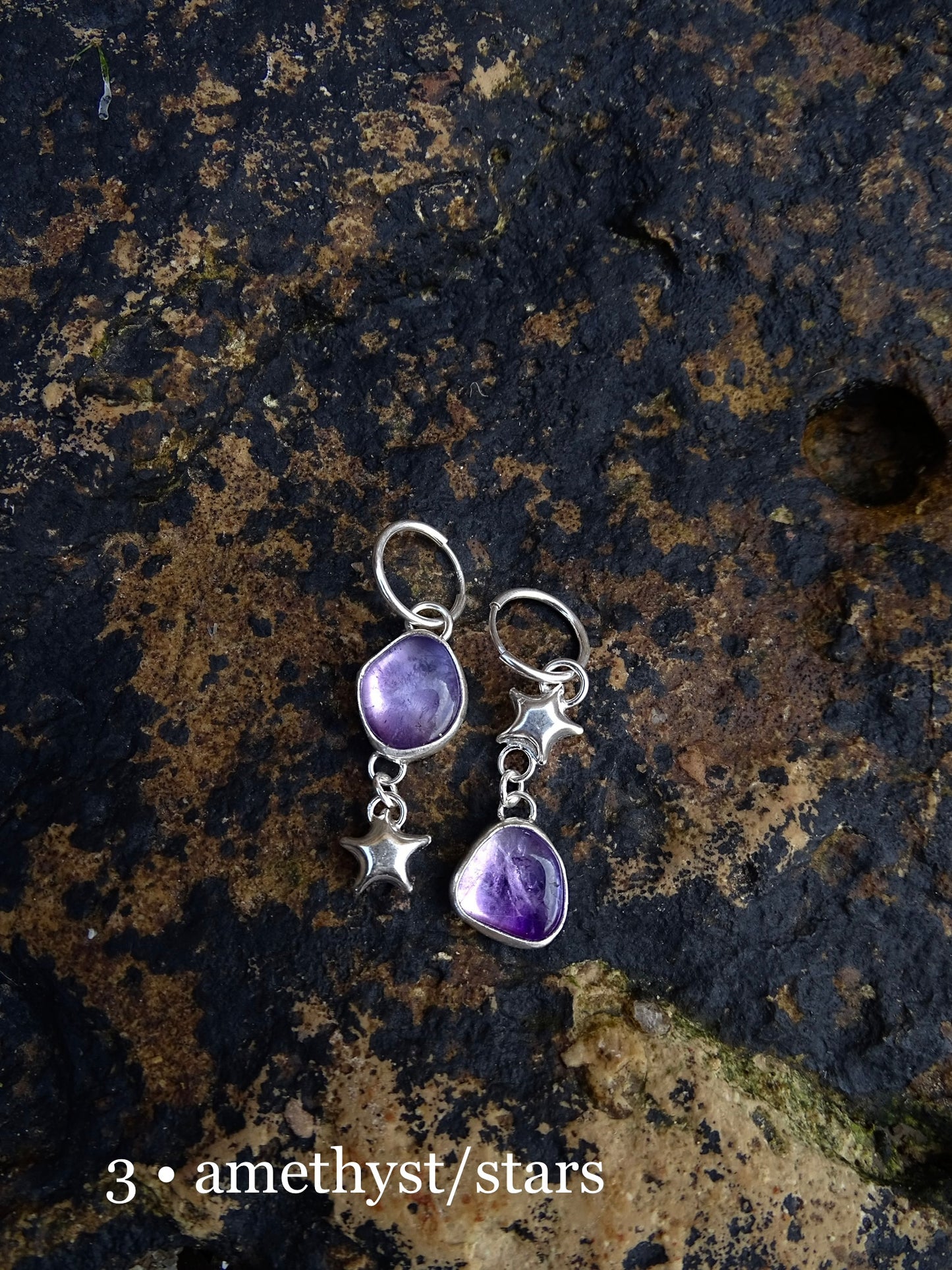 asymmetrical charm hoops