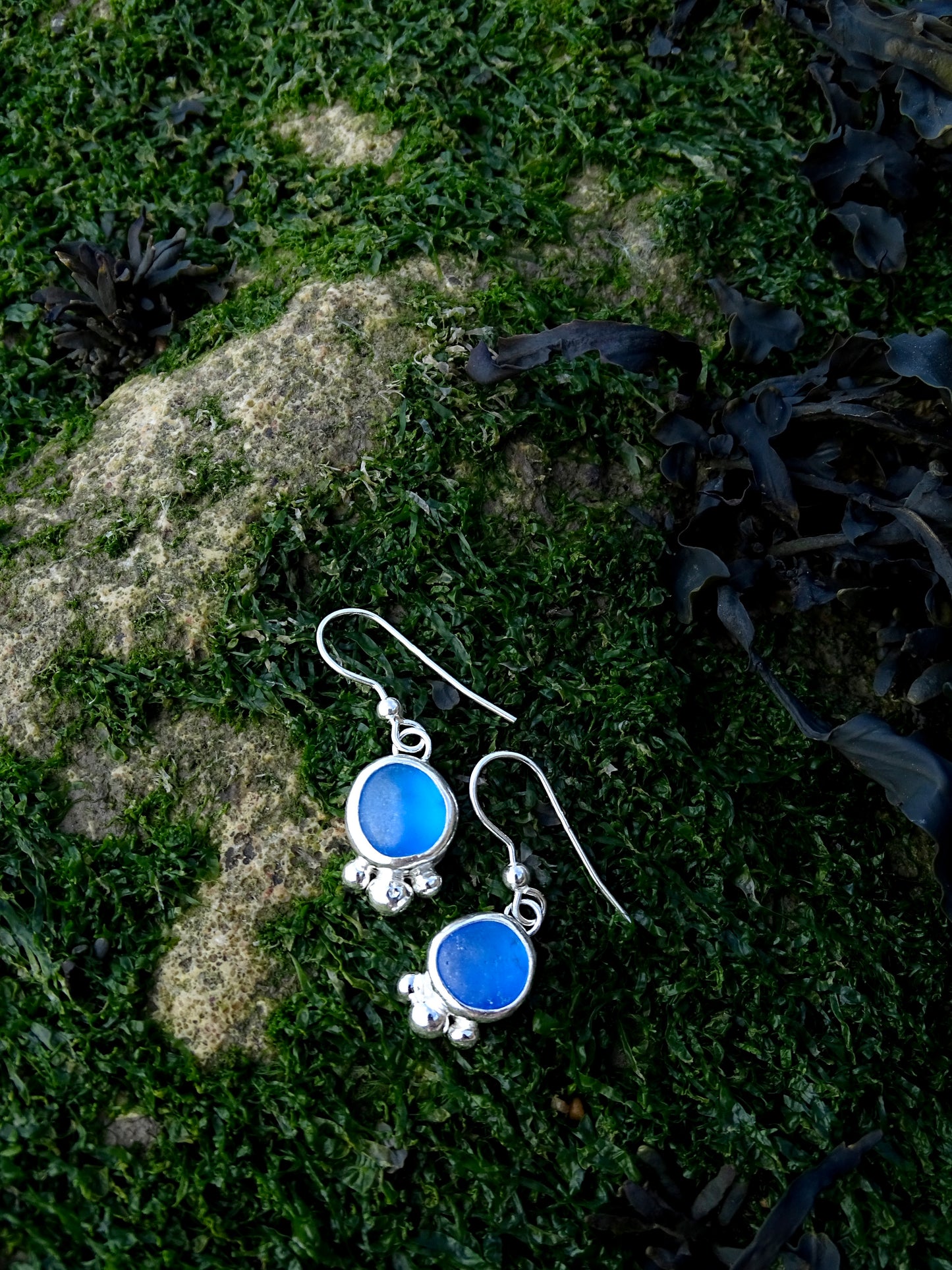 seaglass earrings