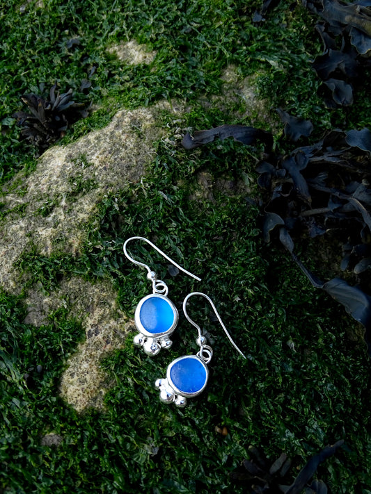 seaglass earrings