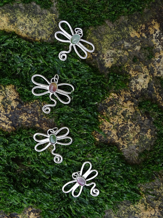 tourmaline fairy pendants