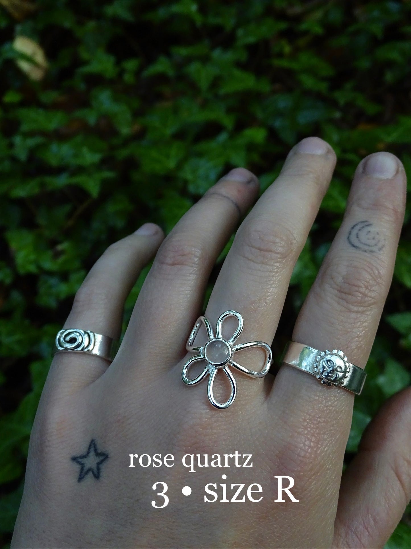 fleur rings • gemstones