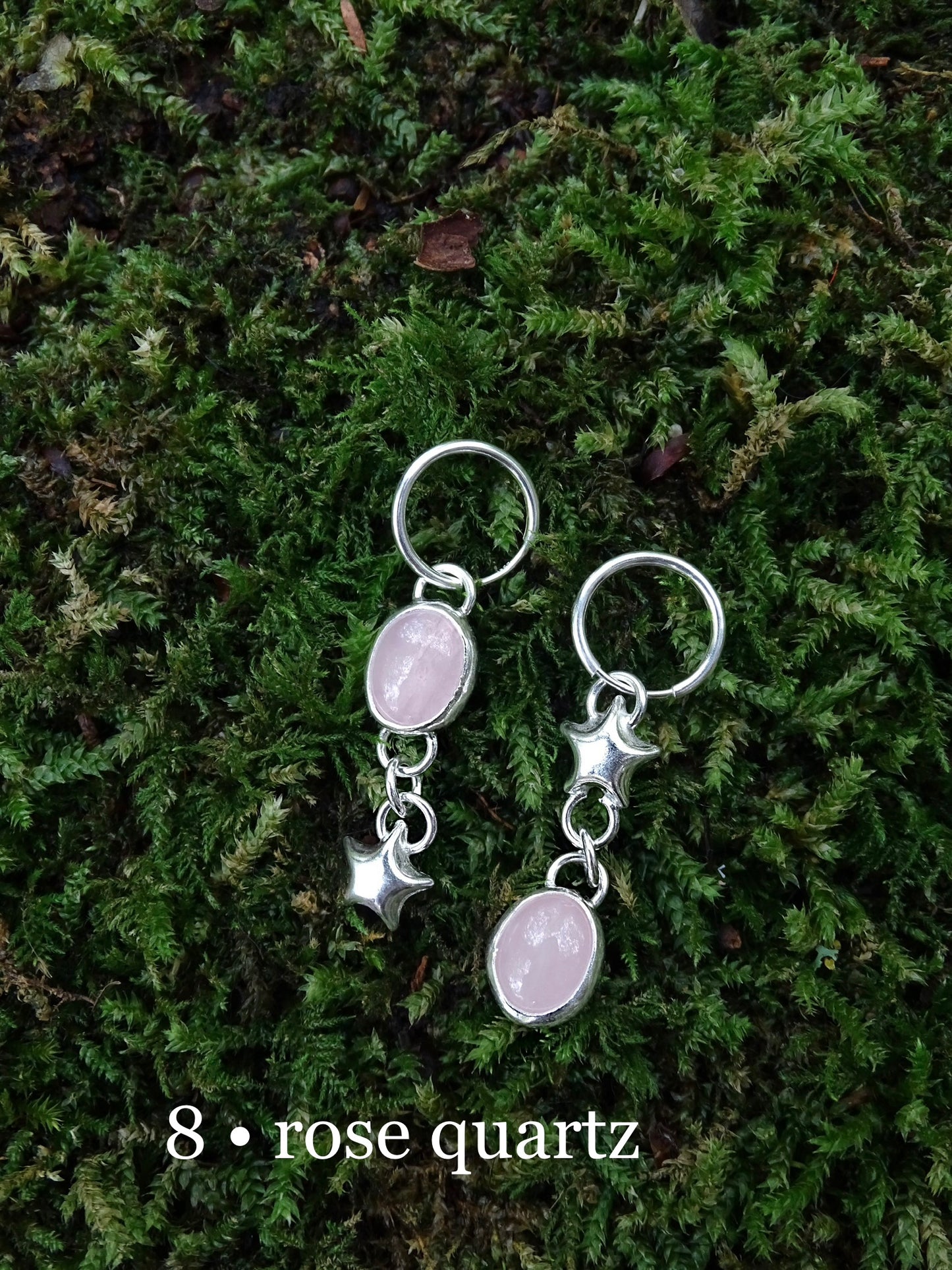 asymmetrical star hoops